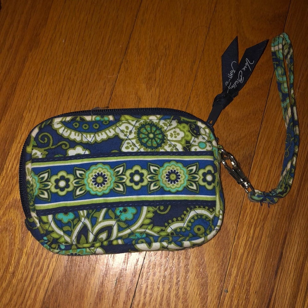 Vera Bradley Wristlet in pattern Rhythm & Blues